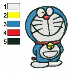 Doraemon 05 Embroidery Design